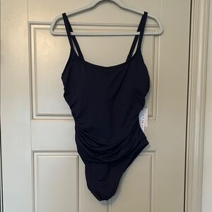 La Blanca Island Goddess Lingerie One Piece - Indigo